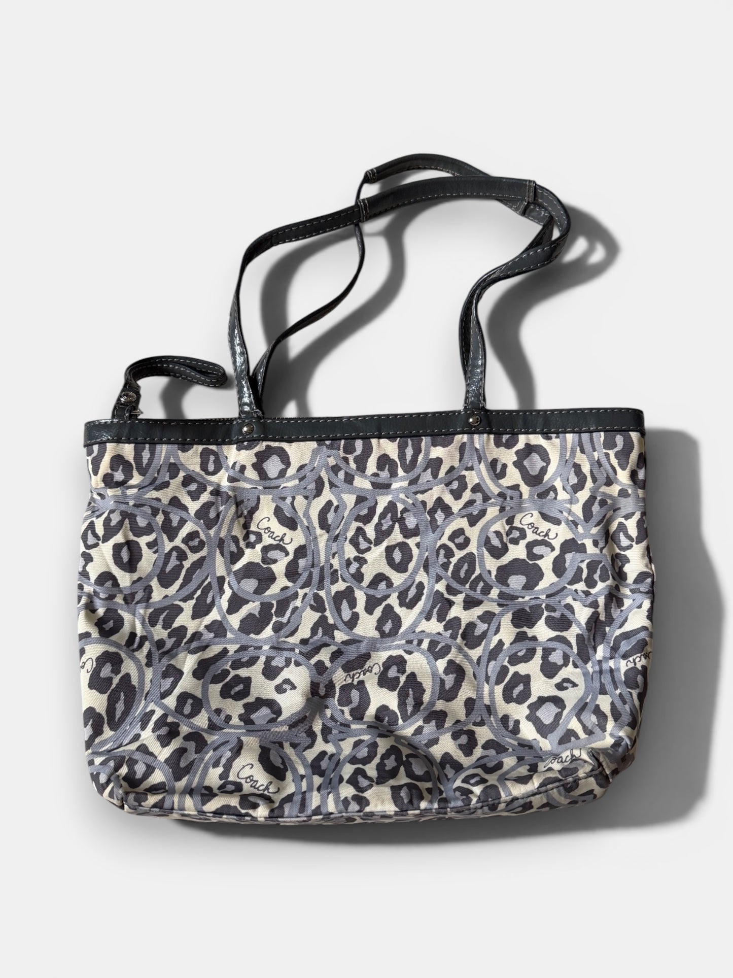 Vintage Coach Schultertasche Leo