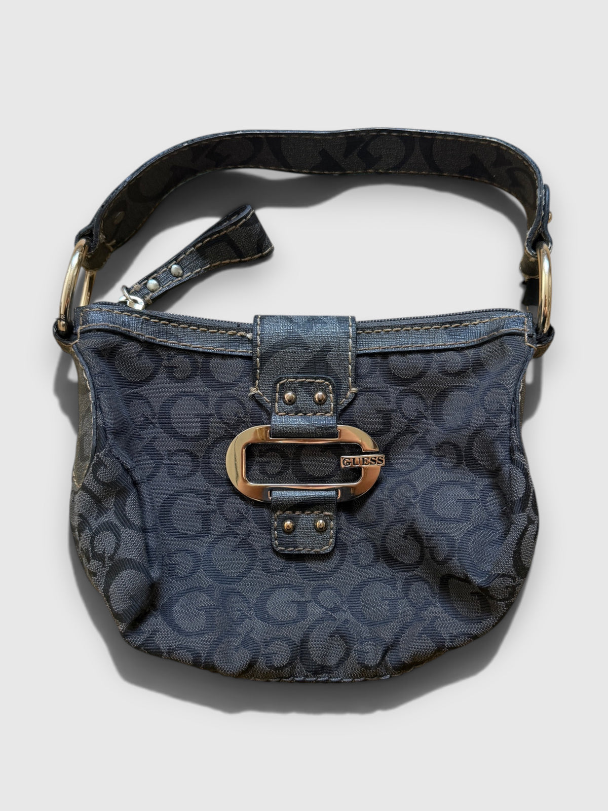 x Vintage Guess Mini-Schultertasche