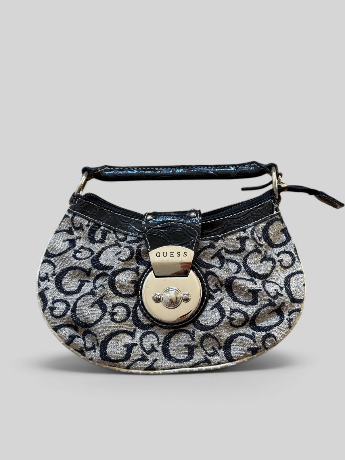 Vintage Guess Mini Monogram Handbag