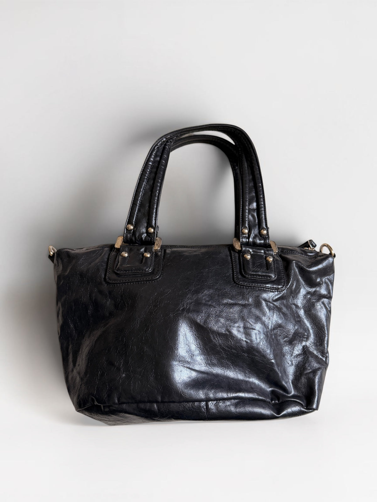 x Vintage Guess Handtasche Schwarz Gross Y2K