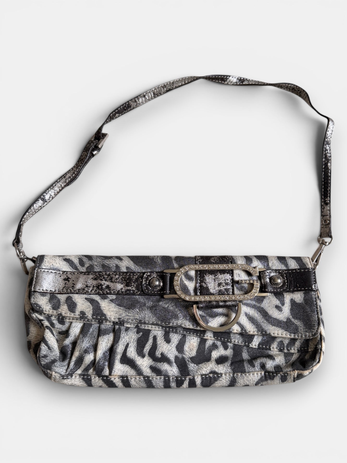Vintage Guess Animal Print Clutch