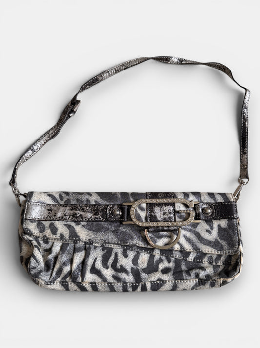 Vintage Guess Animal Print Clutch