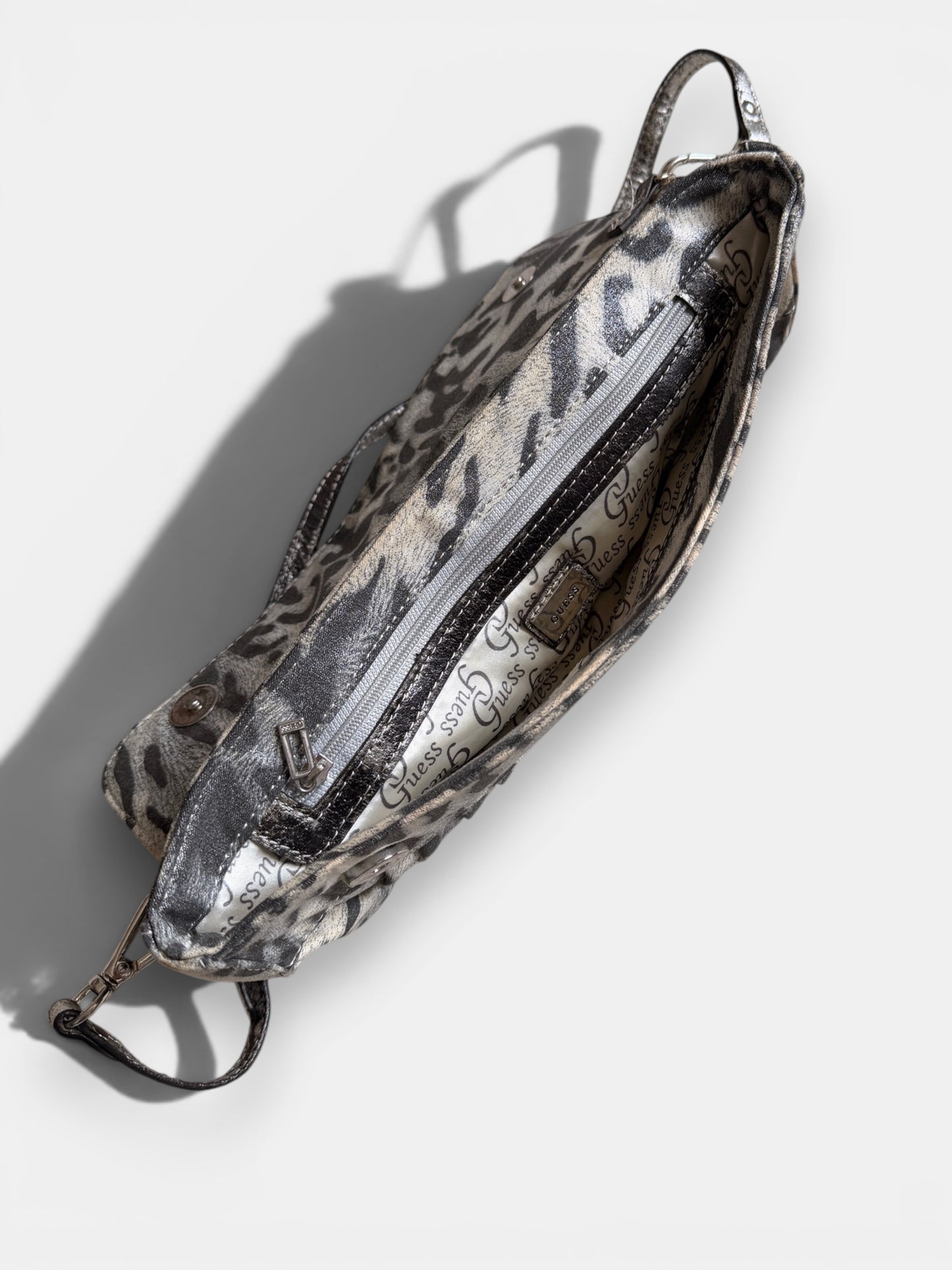 Vintage Guess Animal Print Clutch
