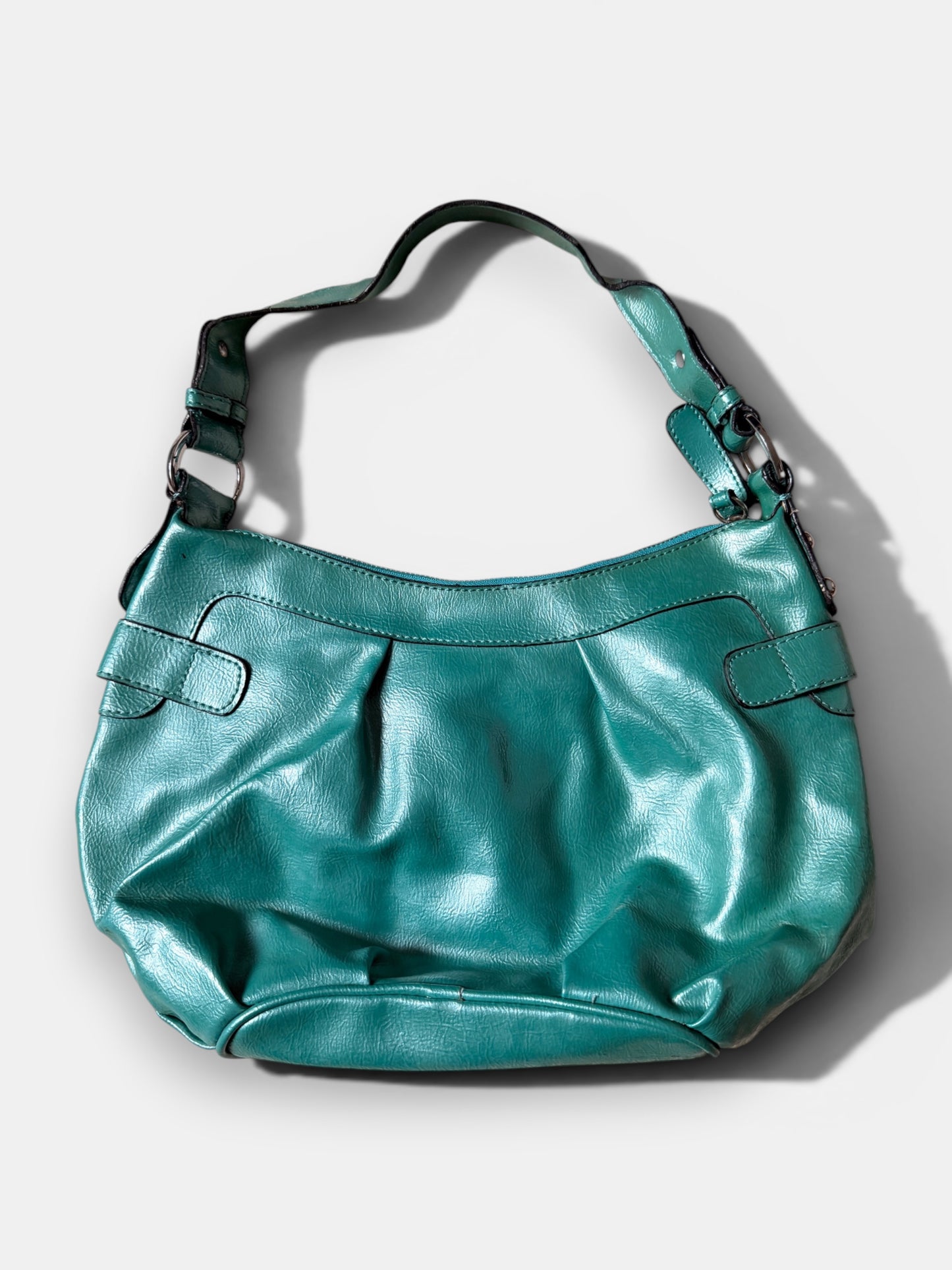 Guess Vintage Y2K Schultertasche Türkis