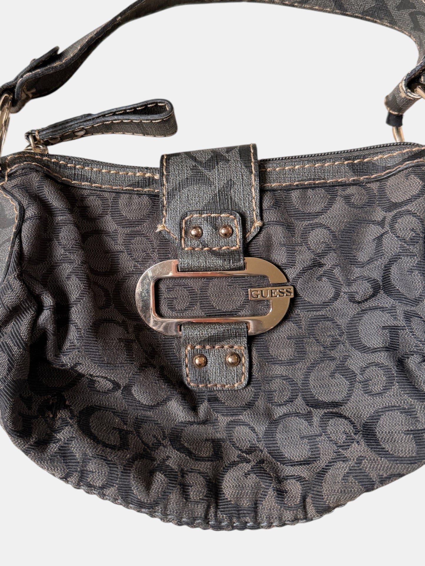 x Vintage Guess Mini-Schultertasche