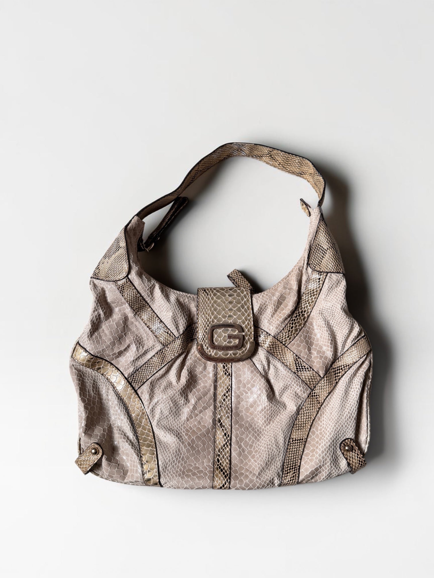 Vintage Guess Python Shopper