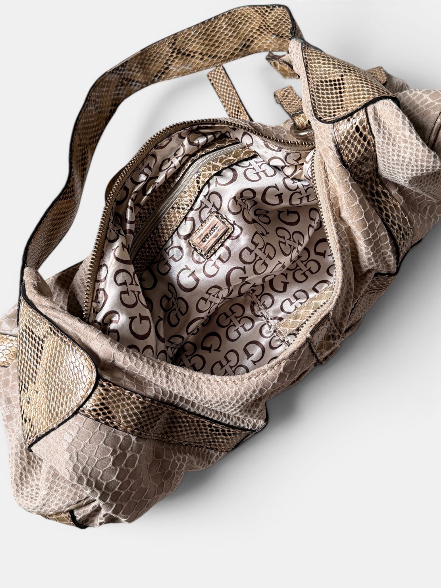 Vintage Guess Python Shopper