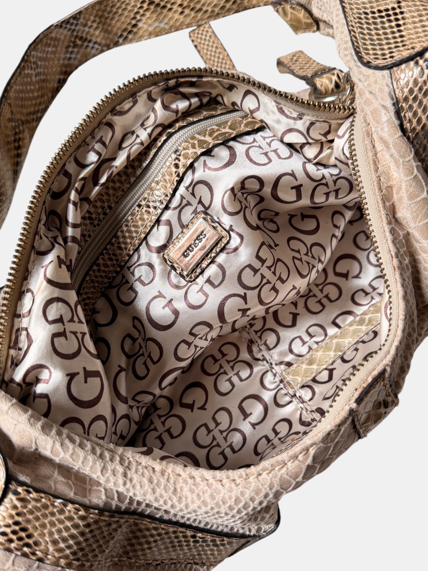 Vintage Guess Python Shopper